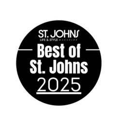 Best of St. Johns County 2025 winner badge