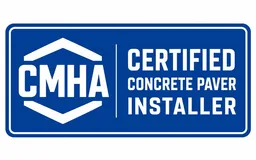 CMHA Certified Concrete Paver Installer badge